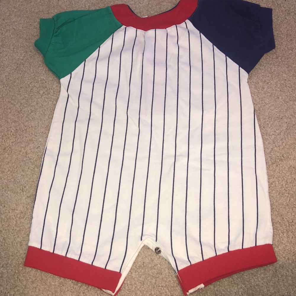 Baby Sport Baseball Onesie - Picture 3 of 3